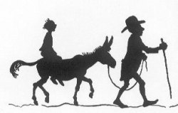 Resultado de imagem para O HOMEM SEU FILHO E O BURRO